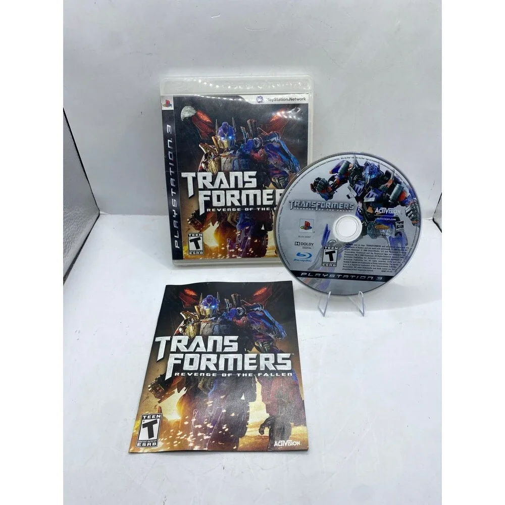 Transformers: Revenge of the Fallen (Sony PlayStation 3) CIB Complete PS3 Game